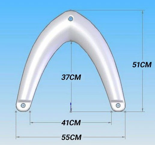 Majoni Kopleguaan Wit XL 4 Majoni Kopleguaan Wit XL - Afbeelding 2