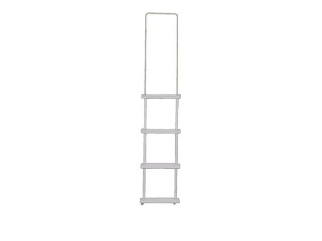 Touwladder (Grootte: 4 Treden (lengte: 140cm)) 3 Touwladder (Grootte: 4 Treden (lengte: 140cm))