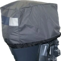 Buitenboordmotorhoes (gevoerd) (Grootte: Voor 25 Tot 50PK)