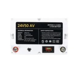 Rebelcell 24V 50AH Lithium Accu -Schepen Product Winkel Afbeelding 10010086 3