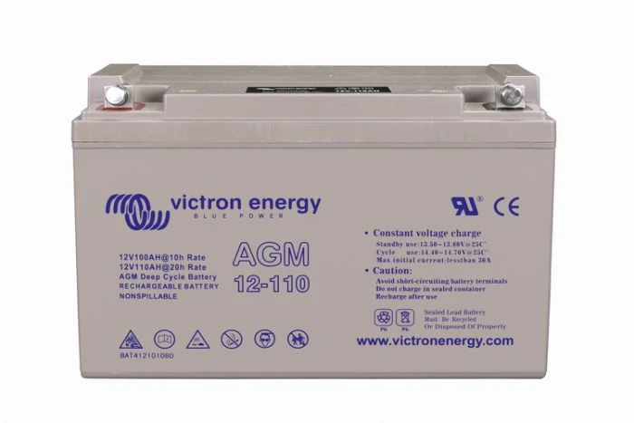 Victron 12V 110AH AGM Accu 3 Victron 12V 110AH AGM Accu