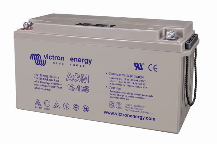 Victron 12V 165AH AGM Accu 4 Victron 12V 165AH AGM Accu - Afbeelding 2