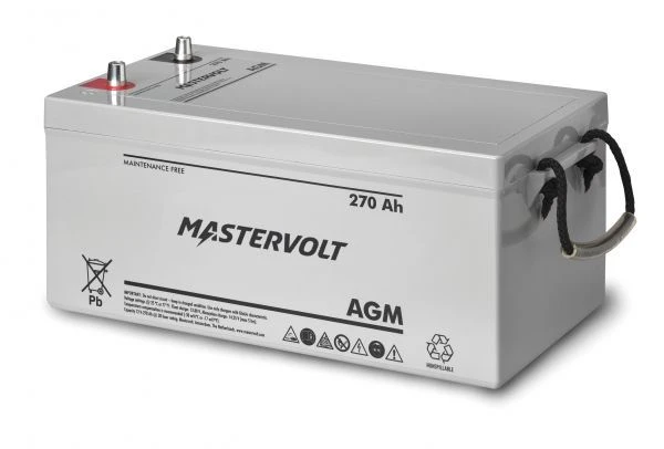 Mastervolt 12V 270AH AGM Accu 3 Mastervolt 12V 270AH AGM Accu