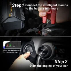 Tacklife KP200 Startbooster -Schepen Product Winkel Afbeelding 10010317 7