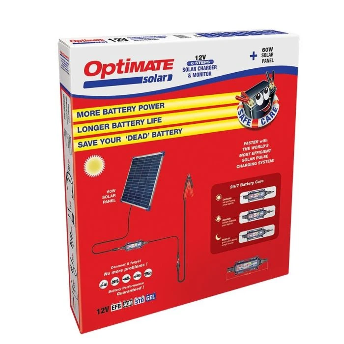 Tecmate Optimate Solar 60W Zonnepaneel Druppellader 5 Tecmate Optimate Solar 60W Zonnepaneel Druppellader - Afbeelding 3