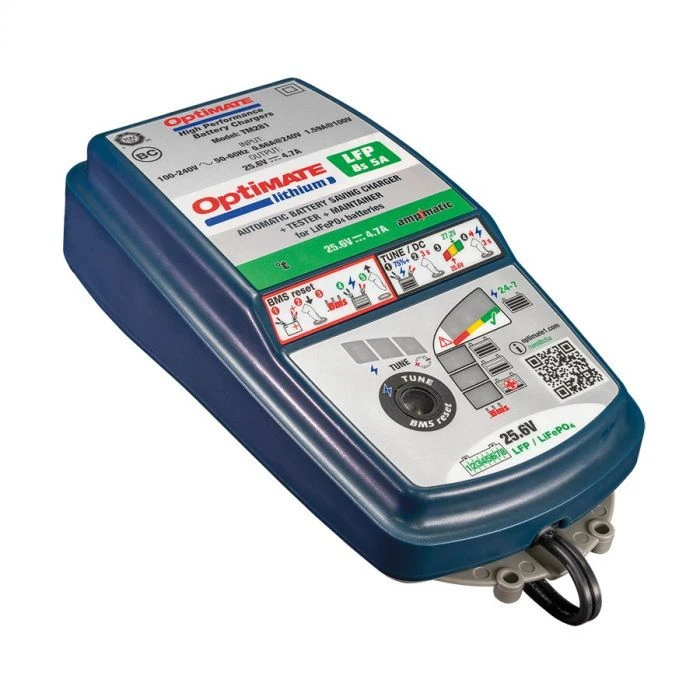 Tecmate Optimate Lithium 8S 5A Acculader 3 Tecmate Optimate Lithium 8S 5A Acculader