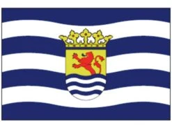Bootvlag Zeeland (Grootte: 20 X 30cm)