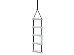 Touwladder (Grootte: 3 Treden (lengte: 115cm))
